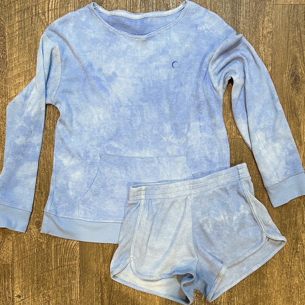 ZYIA ACTIVE Cozy Blue Pajama Set